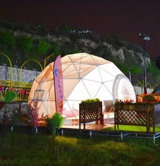 柳州河南球形帐篷-室外浪漫乐园